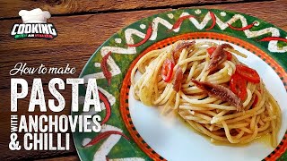 How to make Anchovies and Chilli Pasta Dish Recipe [upl. by Zea346]