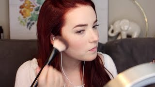 ASMR My Everyday Makeup Whispered [upl. by Ahsrop208]