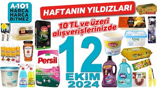 A101 12 EKİM 2024  A101 KAMPANYA VE İNDİRİM KATALOĞU  A101DE BU HAFTA TEMİZLİK GIDA  A101 İNDİRİM [upl. by Lymn]