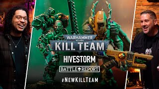 Kill Team Hivestorm Battle Report  Warhammer [upl. by Eeraj]