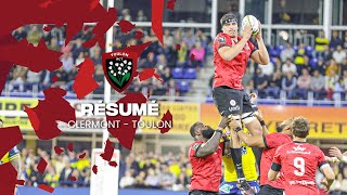 Le résumé de Clermont  Toulon  Top 14 202425 J5 [upl. by Buehler]