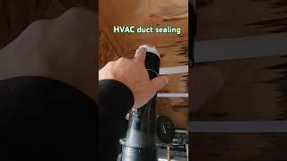 HVAC duct sealing hvac hvaclife [upl. by Care]