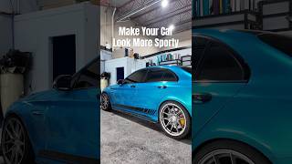 Want to make your car look more sporty Add side stripes like we did for this customer vinylwraps [upl. by Ttereve304]