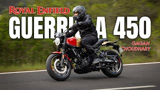 Royal Enfield Guerrilla 450 Ride Impressions  Gagan Choudhary [upl. by Aggappera]