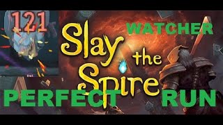 Slay the Spire Watcher perfect run  True ending  Easy Heart kill [upl. by Sheley282]