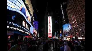 Indiana University is Bringing on Tomorrow  Times Square New York [upl. by Lusty]