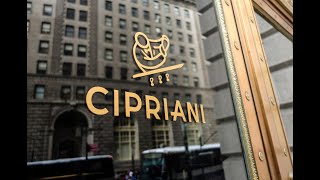 Cipriani Italian Restaurant  Downtown NYC ￼ [upl. by Lattie28]