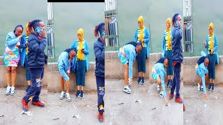 DROPPING MONEY PRANK 💰 😂HAWA WALISALITIANAviralvideo cyprianjoker trending pranks prankster [upl. by Pennie]