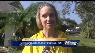 Tornado rips through Hobe Sound [upl. by Franciska675]