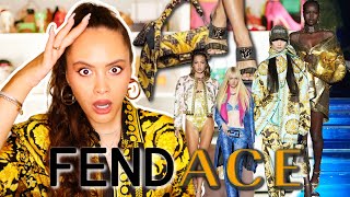 waitVERSACE X FENDI What to get from the Versace Fendi Swap FENDACE [upl. by Neltiak38]