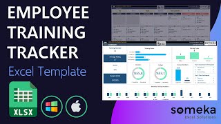 Employee Training Tracker  Excel template to plan and track learning [upl. by Amal]