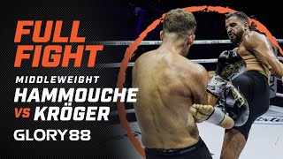 GLORY 88 Iliass Hammouche vs Florian Kroger  Full Fight [upl. by Kiryt]