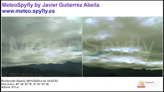 Directo Ponferrada El Bierzo  Meteo Spyfly by Javier Gutierrez Abella WEBCAM LIVE [upl. by Ynoffit]