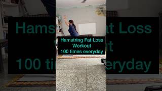 👉🏽Day155Hamstring Fat Loss Workout hamstringsworkout mestruggler51 myweightlossjourney [upl. by Rennerb]