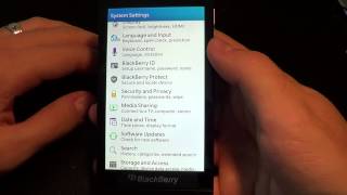 BlackBerry 10 Setup and Settings [upl. by Jahdiel]