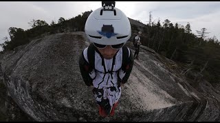 My first Wingsuit BASE jump off the Chief in Squamish [upl. by Ahsuas]