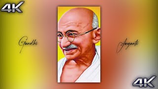 Gandhi Jayanti Status 2024  2 Oct Status  Gandhi Jayanti WhatsApp Status  Mahatma Gandhi Status [upl. by Neelav]