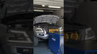 Y62 Patrol Custom 35 inch stainless exhaust Dyno tune V8 [upl. by Nonnahsal]