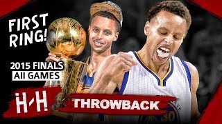 Stephen Curry 1st Championship Full Series Highlights vs Cavaliers 2015 NBA Finals  EPIC HD [upl. by Salazar987]