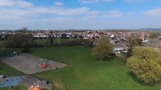 Willesborough  Ashford Recreational Park Drone Footage 04042021 [upl. by Etteuqram640]