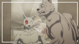 LEGOSHI VS RIZ DUBLADO  BEASTARS [upl. by Anirtep]