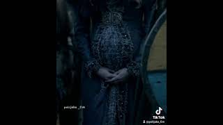 the arrival in kattegat of Aslaug pregnant with Ubbe 🤰 aslaug ubbelothbrok ragnarlothbrok [upl. by Nolyad]