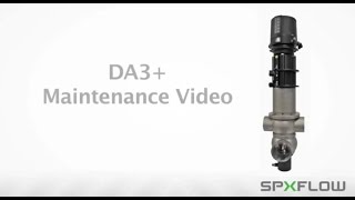 DA3 DELTA Double Seat Mix Proof Valve Maintenance Procedures  APV [upl. by Davide]