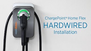 How to Install ChargePoint Home Flex CPH50 Hardwired [upl. by Zanze]