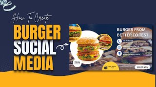 Restaurant Food Banner or Social Media Poster Design Tutorial  Canva  aavishkaar1908 [upl. by Oirelav]