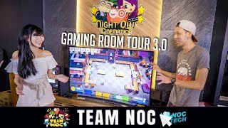 NOC TECH Gaming Room Tour 30 [upl. by Aramit729]