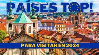 Los 5 MEJORES PAISES para VIAJAR a EUROPA  TOP CIUDADES y DESTINOS para VISITAR en tu VIAJE [upl. by Reyem724]