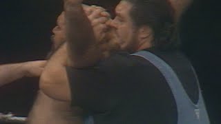 Vince McMahon calls the action as Haystacks Calhoun dominates All Star Wrestling May 13 1978 [upl. by Pickar274]