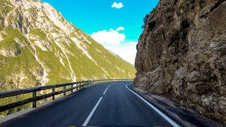 Driving the Flexen Pass Hahntennjoch amp Holzleiten Saddle Austria [upl. by Hong369]