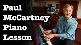 Paul McCartneys Piano Lesson [upl. by Ursas]