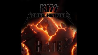 KISS amp James Hetfield  Hate AI Cover Remix [upl. by Trebo]