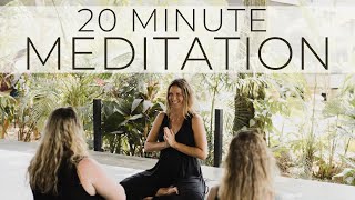 Ally Boothroyd 20 Minute Meditation Costa Rica [upl. by Asoral]