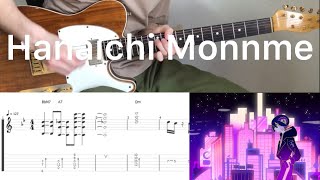 ZUTOMAYO  Hanaichi Monnme guitar cover with tabs amp chords [upl. by Erodavlas]