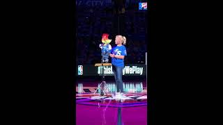 Darci Lynne and Petunia Perform at a Oklahoma City Thunder Basketball Game [upl. by Misab]