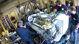 Detroit Diesel dyno 8V92 TA [upl. by Nerraj]