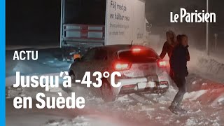 Une vague de froid record frappe la Scandinavie [upl. by Yerfoeg]