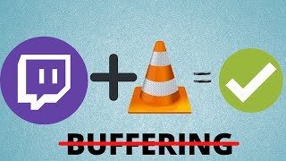 How to STOP Twitch from CONSTANTLY buffering  VLC and Streamlink with GUI [upl. by Cinom]