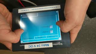 How to get access to the device menu on Schneider Electic HMIS5T Graphic Terminal [upl. by Ailaro]