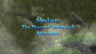 Shalom The Peace of Yahuwah Meditation [upl. by Eisler436]