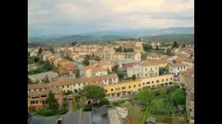 San Casciano in Val di Pesa FI Tuscany Italy  View from the top of the Torre dellAcqua [upl. by Antin]