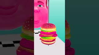 XXL sandwich 🍔🍔 Make Extra large Hamburger cheese Burger part 11312 xxlsandwichgameplay [upl. by Westerfield]