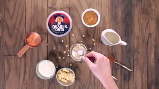 How to Make Overnight Oats  Quaker [upl. by Lettig234]