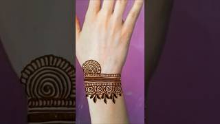 Stylish barwa Arabic Mehndi Design ytshorts mehndi easymehndidesigns [upl. by Martica376]