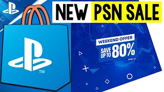 NEW PSN SALE Live Now Weekend Offer PSN Sale Cheap PS5PS4 DEALS New PlayStation DEALS 2024 [upl. by Naleag]