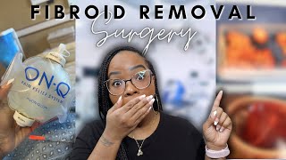 FIBROID SURGERY WHAT TO EXPECT  Myomectomy fibroidsurgery [upl. by Aimee914]