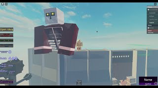 REINER AND BERTHOLDT REVEAL but its roblox aotinsertplaygr [upl. by Aneerb459]